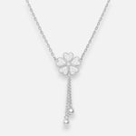 Collar Trébol de la Suerte Facetado