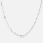 Collar Choker Ajustable Veneciano Esferas