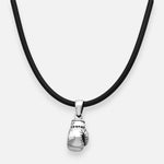 Collar Caucho Guantes de Boxeo