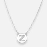 Collar Círculo Letra Z Circones