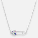 Collar Alfiler Circones Multicolor