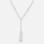 Collar Rectángulo Circones Baguette