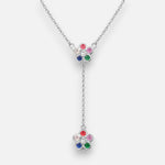 Collar Flores Circones Multicolor