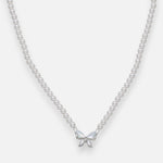 Collar Madre Perla Mariposa Nácar