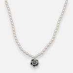 Collar Madre Perla Flor Circones