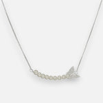 Collar Perlas Mariposa Circones