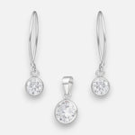 Conjunto Circón 6x8 mm