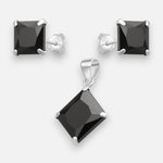 Conjunto Rombo Circón Ónix