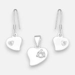 Conjunto Corazón Circón