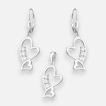 Conjunto Corazones Circones