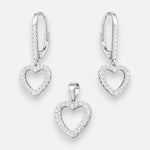 Conjunto Clip Corazones Circones