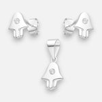 Conjunto Mano de Fatima Circón