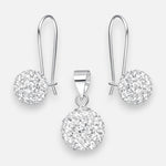 Conjunto Esfera Strass 10 mm