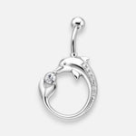 Piercing Ombligo Delfín Circones