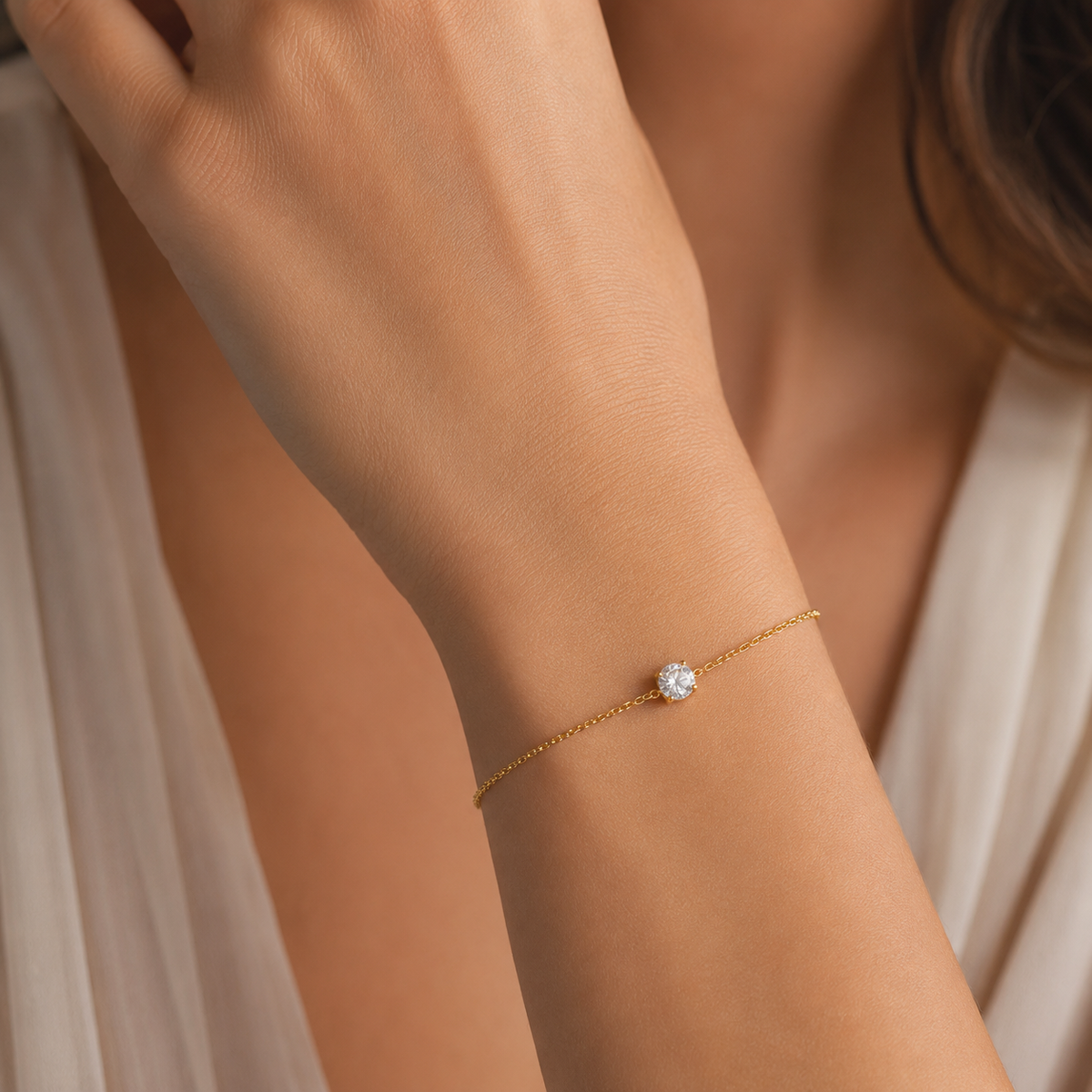 Pulsera Tradicional Circón
