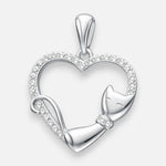 Colgante Corazón Gatito Circones