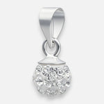 Colgante Strass 6 mm