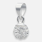 Colgante Strass 6 mm