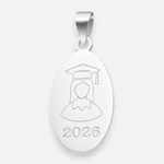 Colgante Placa Niña Graduando Licenciatura