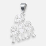 Colgante Familia Hijo Mamá Hijo