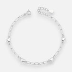 Pulsera Eslabones Corazones
