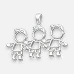 Colgante Silueta Niño Niño Niño