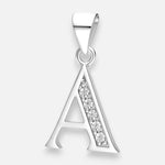 Colgante Letra A con Circones