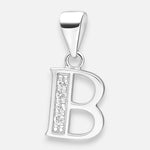Colgante Letra B con Circones