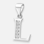 Colgante Letra L con Circones