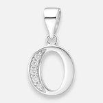 Colgante Letra O con Circones