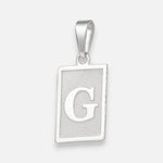 Colgante Placa Letra G