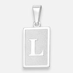 Colgante Placa Letra L