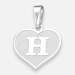 Colgante Corazón Letra H