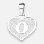 Colgante Corazón Letra O