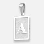Colgante Placa Letra A