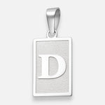 Colgante Placa Letra D