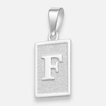 Colgante Placa Letra F