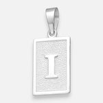 Colgante Placa Letra I