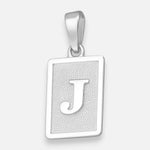 Colgante Placa Letra J