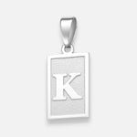 Colgante Placa Letra K