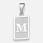 Colgante Placa Letra M