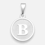 Colgante Circular Letra B