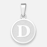 Colgante Circular Letra D