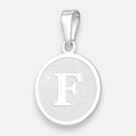Colgante Circular Letra F