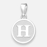 Colgante Circular Letra H