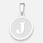 Colgante Circular Letra J