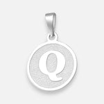 Colgante Circular Letra Q