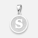 Colgante Circular Letra S