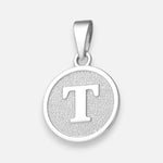 Colgante Circular Letra T