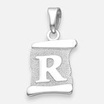 Colgante Pergamino Letra R